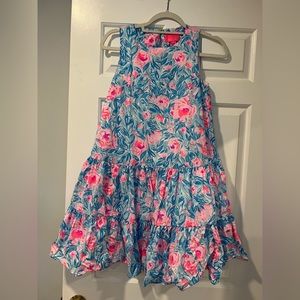 Lilly Pulitzer XXS Trina dress Bodhi blue my little peony